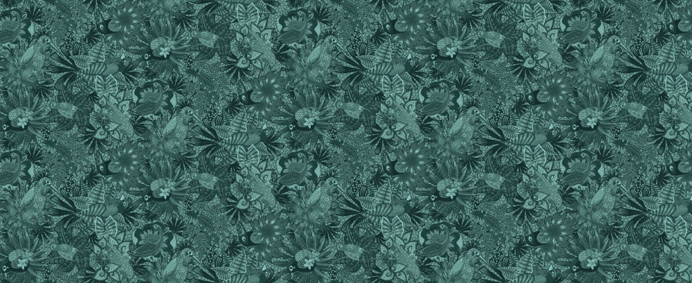 Baumwolle Patchwork - Odile Bailloeul - Tropicalism - Caracas Monochrome